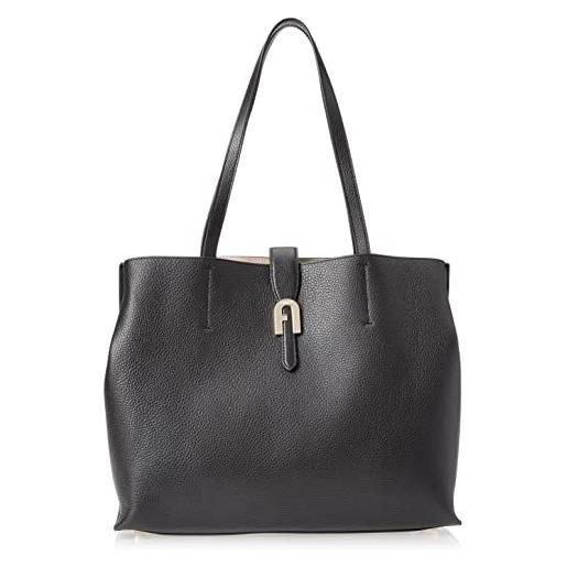 Furla borsa a spalla sofia l tote nera borsa spalla nero donna 36x29x15 cm