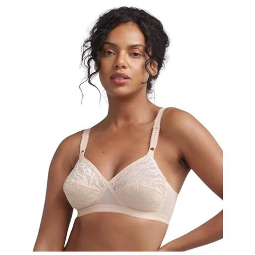 Playtex reggiseno senza ferretto criss cross 0165 donna x1, nero, 5d