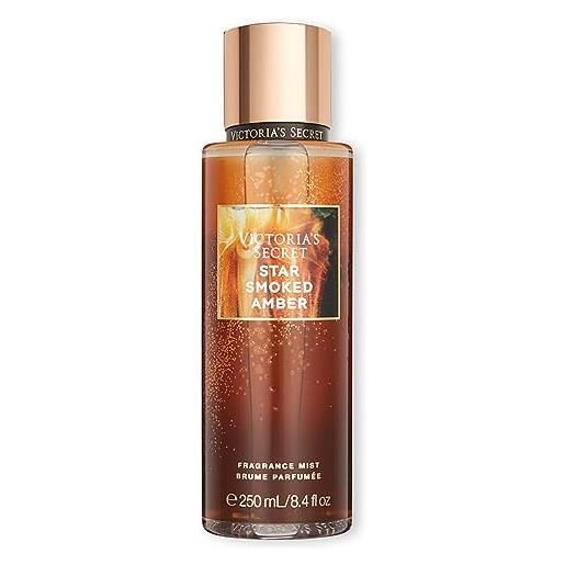 VS victoria secret, fragranza star smoked amber | cosmic botanical collection fragrance mist 250 ml