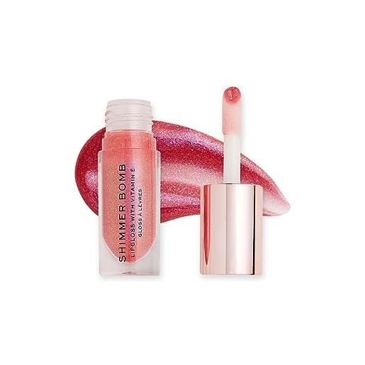 Makeup Revolution shimmer bomb lip gloss #daydream 4 ml