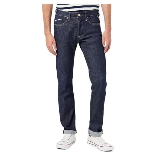 Replay waitom jeans, 007 blu scuro, 27w x 32l uomo