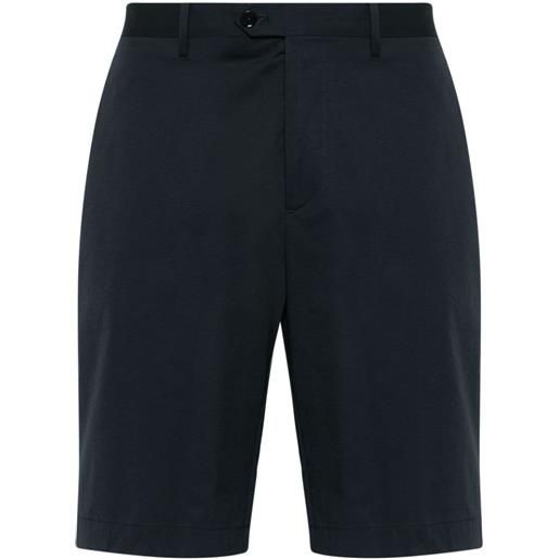 ETRO shorts con ricamo pegaso - blu