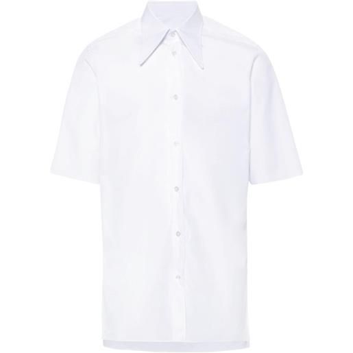 Maison Margiela camicia a maniche corte - bianco