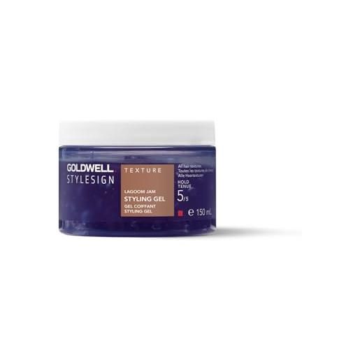 Goldwell stylesign texture lagoom jam styling gel ideale per tutte le strutture dei capelli, 150 ml