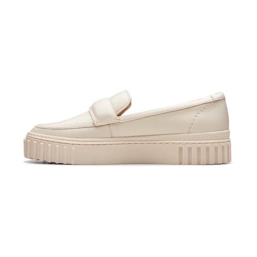 Clarks mayhill cove cream leather