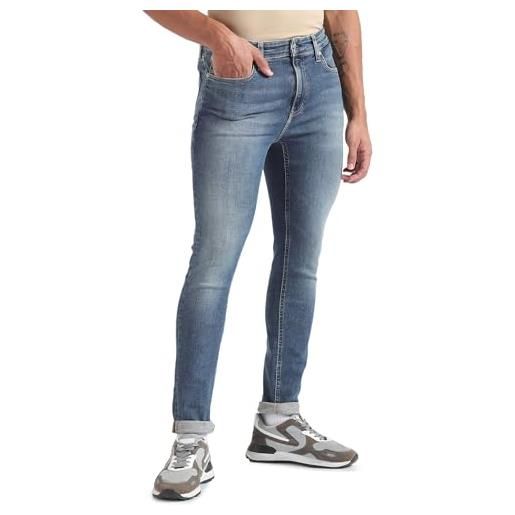 Calvin Klein Jeans super skinny j30j324185 pantaloni di jeans, denim (denim dark), 34w / 32l uomo