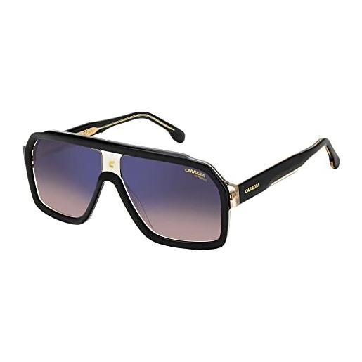 Carrera occhiali da sole 1053/s black beige/brown shaded blue mirror 60/12/145 uomo