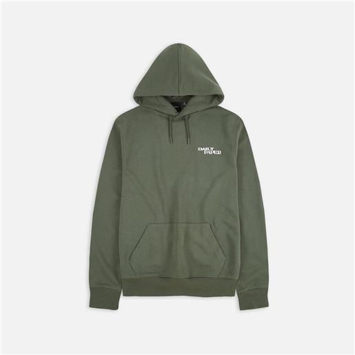 Daily Paper hand in hand hoodie chimera green uomo