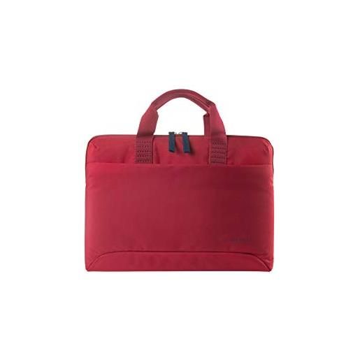 Tucano - smilza borsa super slim per laptop 13.3 e 14 rosso