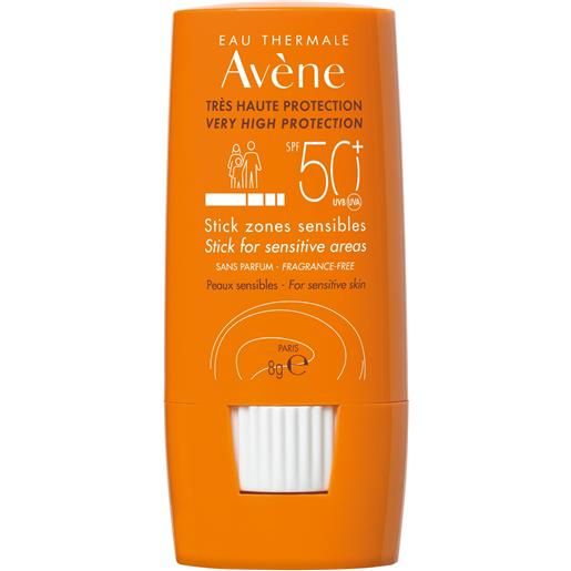 Eau Thermale Avene avene stick solare zone sensibili spf50+ 8g