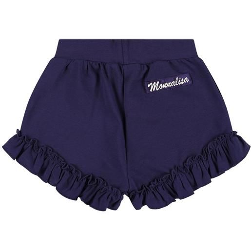 MONNALISA shorts in sangallo di cotone