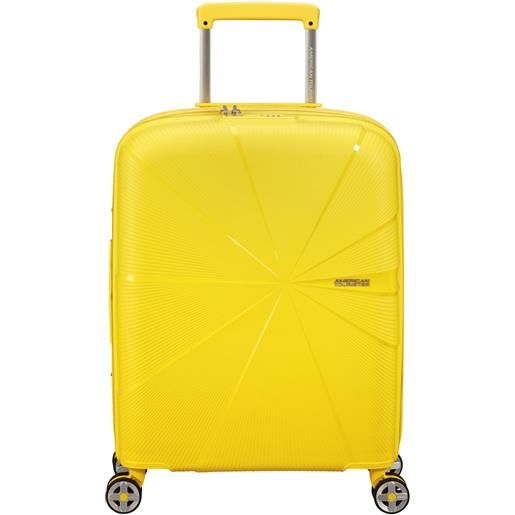American Tourister starvibe trolley cabina espandibile, 4 ruote, 55 cm, elettric lemon giallo