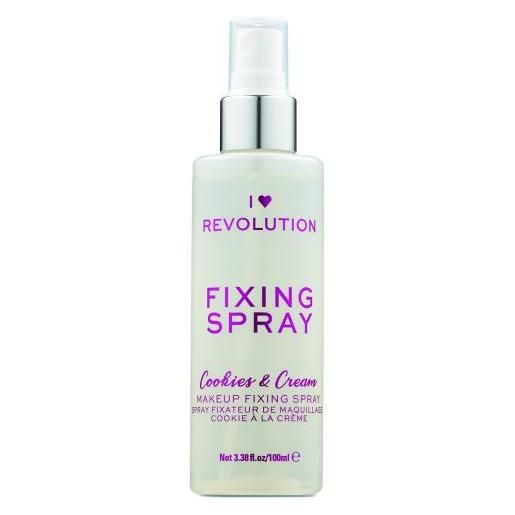 Makeup Revolution London i heart revolution fixing spray cookies & cream spray fissante make-up 100 ml