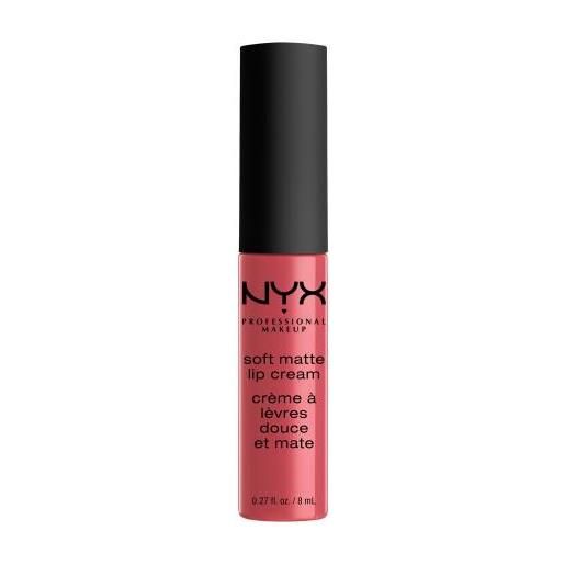 NYX Professional Makeup soft matte lip cream rossetto cremoso mat 8 ml tonalità 08 san paulo