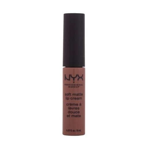 NYX Professional Makeup soft matte lip cream rossetto cremoso opaco 8 ml tonalità 14 zurich