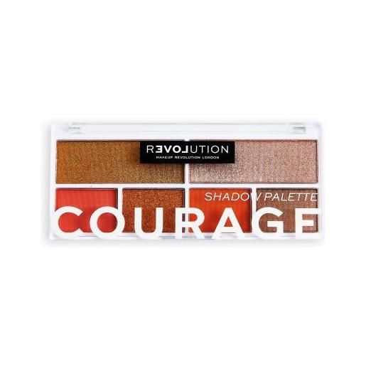 Revolution Relove colour play shadow palette palette di ombretti 5.2 g tonalità courage