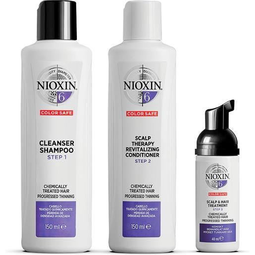 NIOXIN sistema 6 kit trifasico cofanetti per capelli