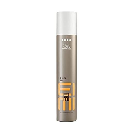 EIMI wella professionals EIMI super set | spray professionale per capelli tenuta extra-forte, proteggere i capelli da raggi uv, umidità e calore | per tutti i tipi di capelli, 500ml