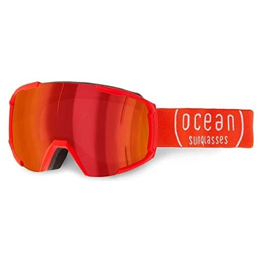 Ocean Sunglasses ski & snow kalnas shiny white 0/0/0/0 unisex adulti
