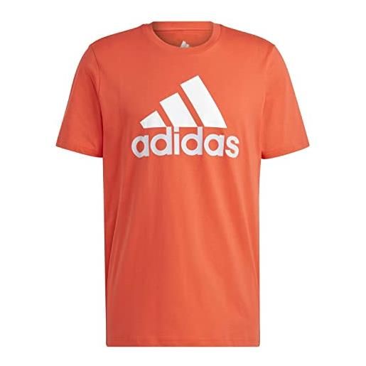 Adidas m bl sj t, t-shirt uomo, bright red, m