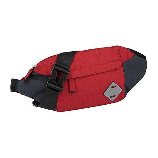 camel active satipo, marsupio da uomo, colore: rosso, 20,5 x 2 x 20, marsupio