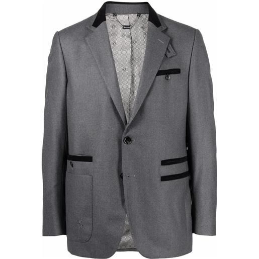 Billionaire blazer sartoriale - grigio