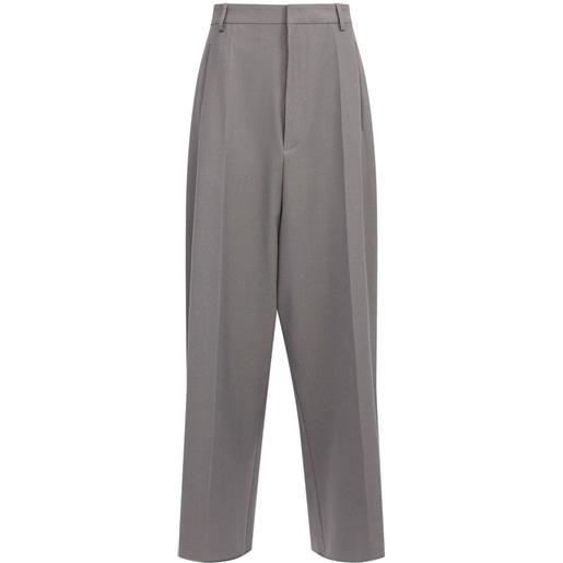 MM6 Maison Margiela pantaloni ampi - grigio