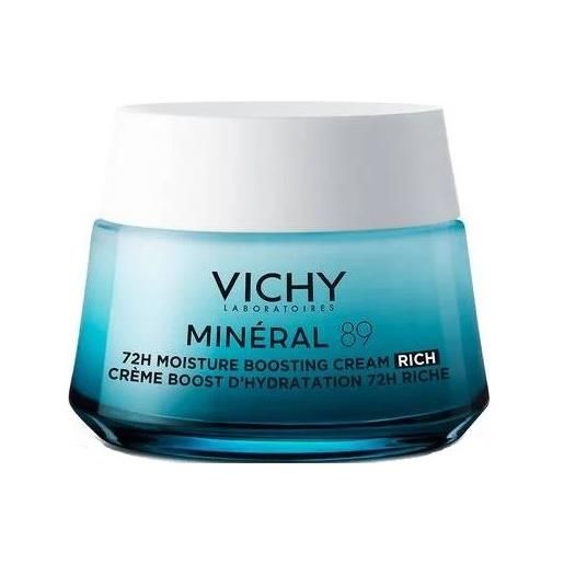 Vichy mineral 89 crema idratante 72h ricca 50ml