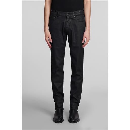PT pantaloni torino jeans in cotone nero