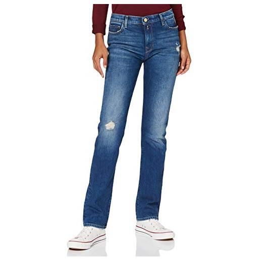 REPLAY julye jeans donna, blu (009 blu medio), 31w / 28l