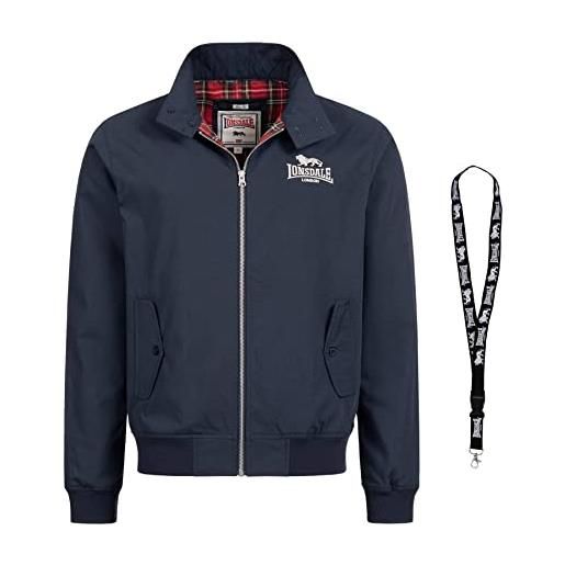 Lonsdale giacche - bomber - giacca college - giacca invernale - giacca da allenamento - limited, nero, xl