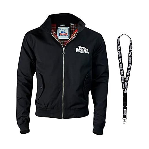 Lonsdale giacche - bomber - giacca college - giacca invernale - giacca da allenamento - limited, blu navy classico, m