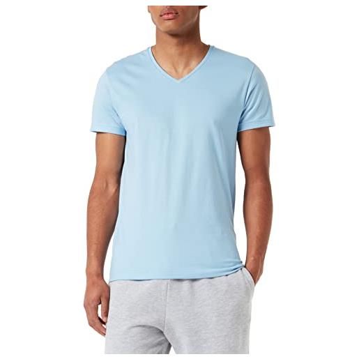 CALIDA remix basic camicia, blu placid, 58-60 uomo