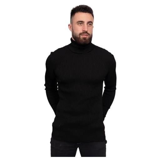 Just Emporio maglione da uomo pullover, nero