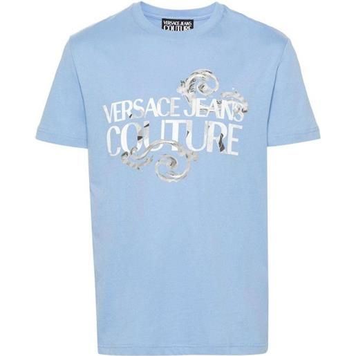 Versace Jeans Couture t-shirt con stampa logo