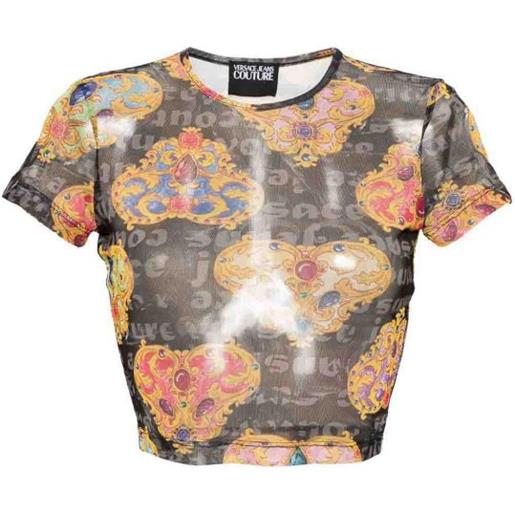 Versace Jeans Couture t-shirt con stampa heart couture