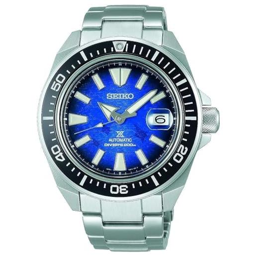 Seiko orologio automatico Seiko prospex edizione limitata srpe33k1 acciaio nero e blu