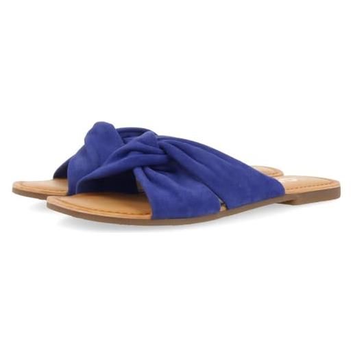 GIOSEPPO trascin, sandali bassi donna, blu, 40 eu