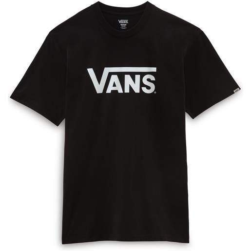 Vans t-shirt classic con logo nera da ragazzo