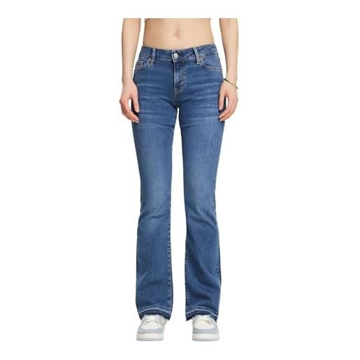 ESPRIT 024ee1b330 jeans, 902/lavaggio medio blu, 34w x 30l donna