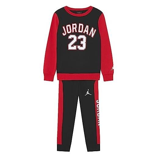 Nike jordan tuta da bambini air jordan 2 nera taglia 2-3 a codice 85b856-023