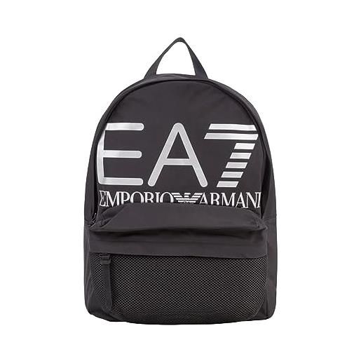 Emporio Armani zaino uomo ea7 big logo backpack black/silver logo ubs23ea05 245063 grande