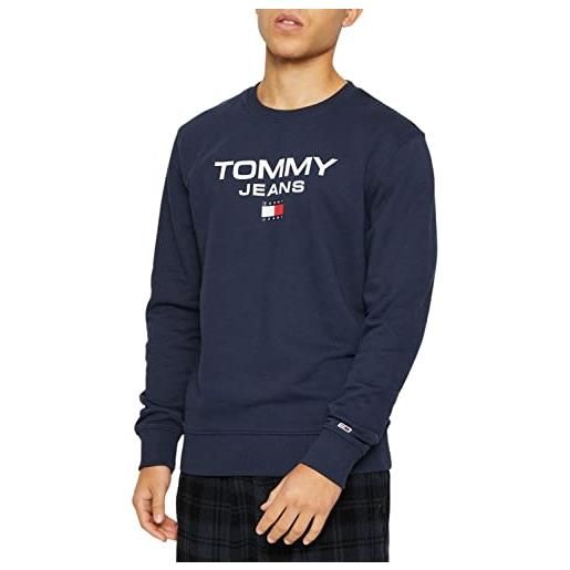 Tommy Jeans maglione uomo tommy hilfiger entry crew