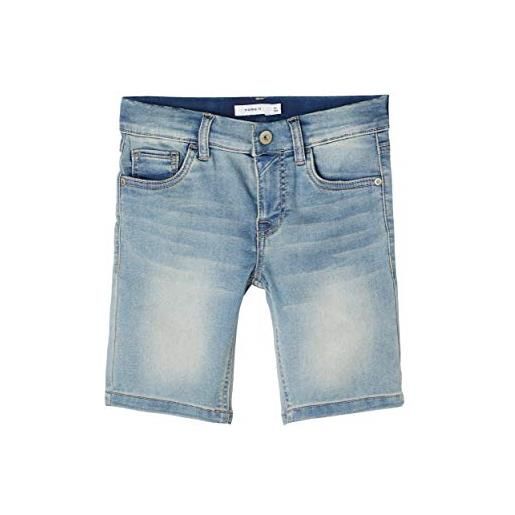 Name it nkmtheo xsl dnm sw l shorts 5799-th noos, pantaloncini in jeans bambini e ragazzi, media blu denim, 74