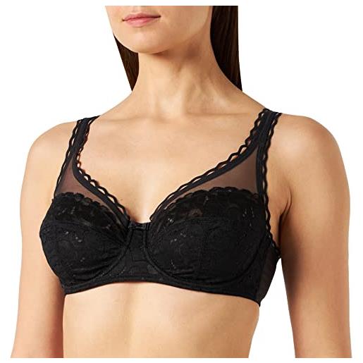 Playtex con ferretto criss cross riciclato , reggiseno donna, nero, 90b