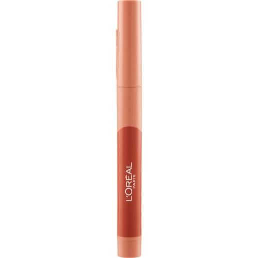 L'Oréal Paris l'oréal rossetto very matte crayon infaillible smart cookie n. 104 - -