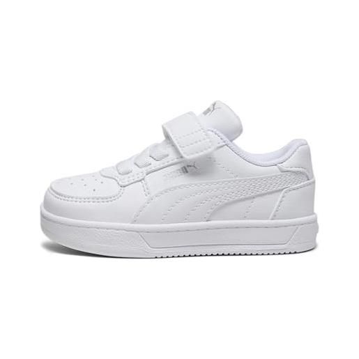 PUMA sneaker caven 2.0 per bimbi ai primi passi 27 white silver black metallic