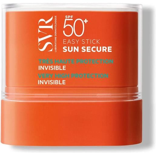 SVR sun secure easy stick spf 50+ protezione molto alta invisibile 10 g