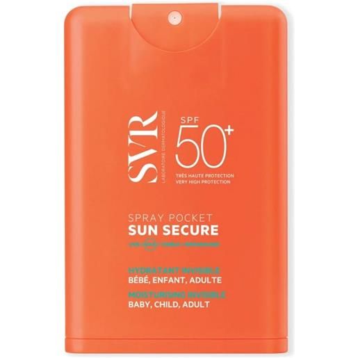 SVR sun secure spray pocket idratante invisibile spf 50+ 20 ml