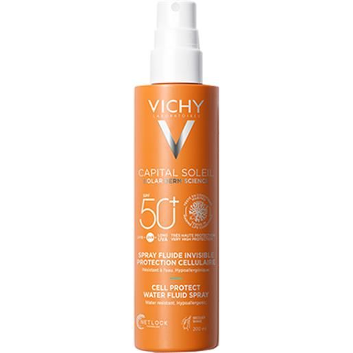 Vichy capital soleil solare spray anti-disidratazione texture ultra leggera spf50+ 200 ml